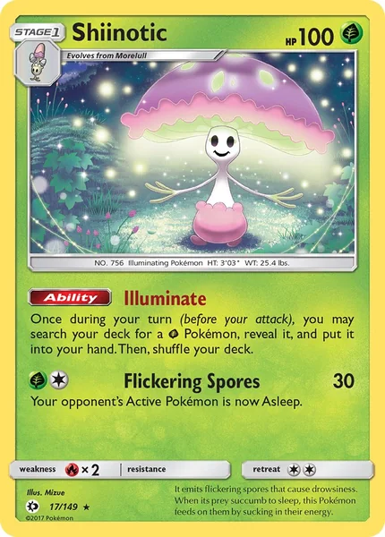 Shiinotic card image