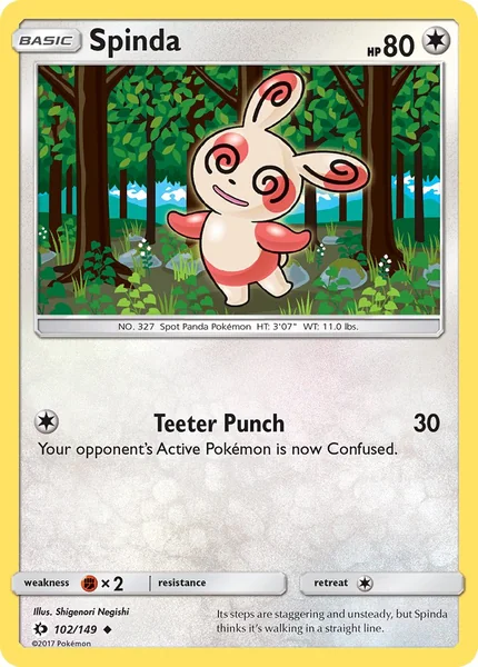 Spinda card image