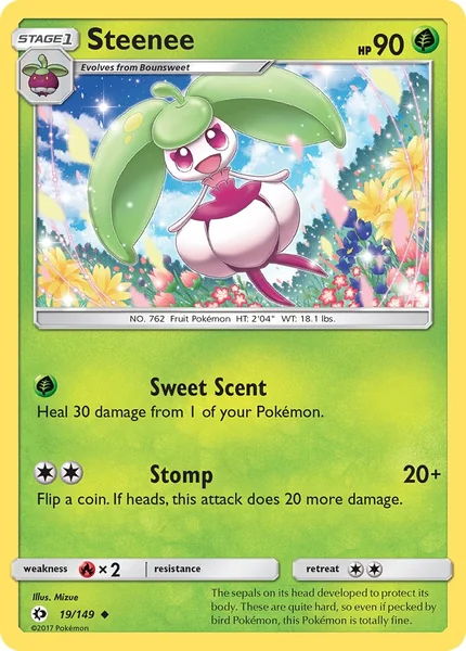 Steenee card image