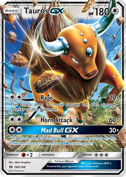 Tauros GX card image