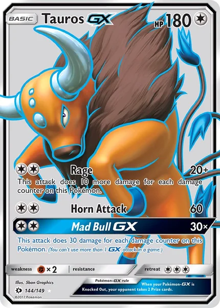 Tauros GX card image