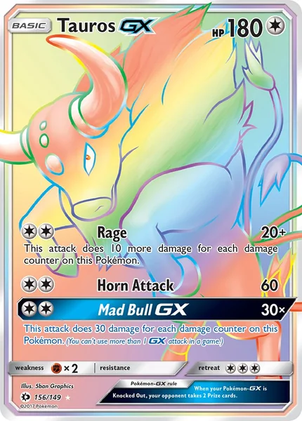 Tauros GX card image