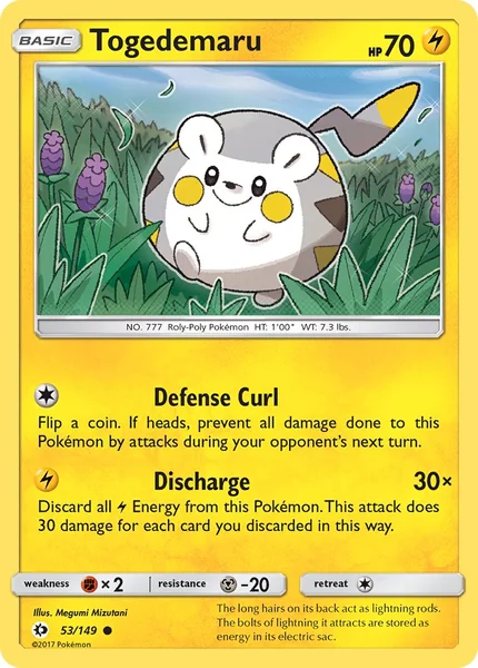 Togedemaru card image