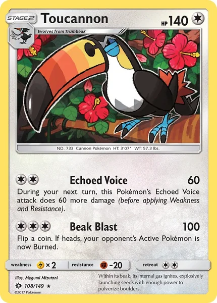 Toucannon card image