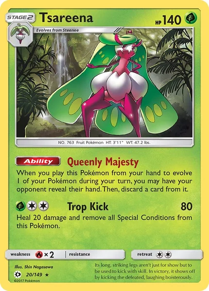 Tsareena card image
