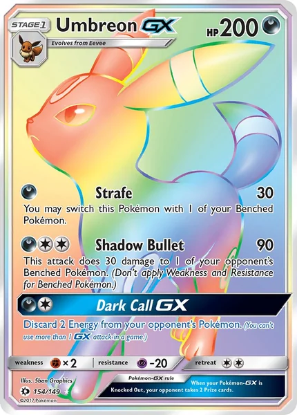Umbreon GX card image