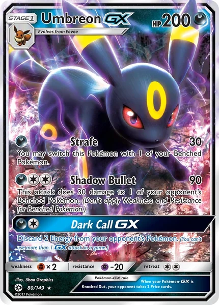 Umbreon GX card image