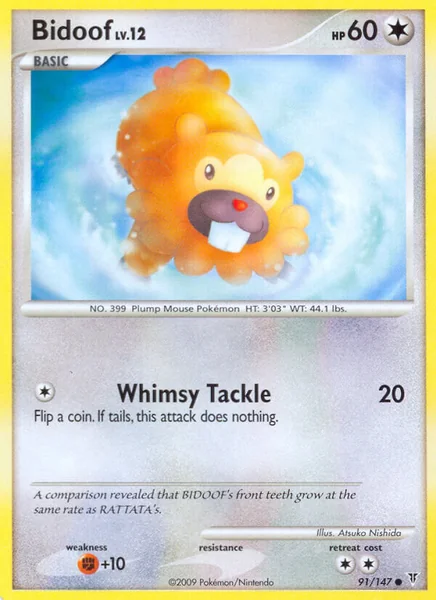 Bidoof card image
