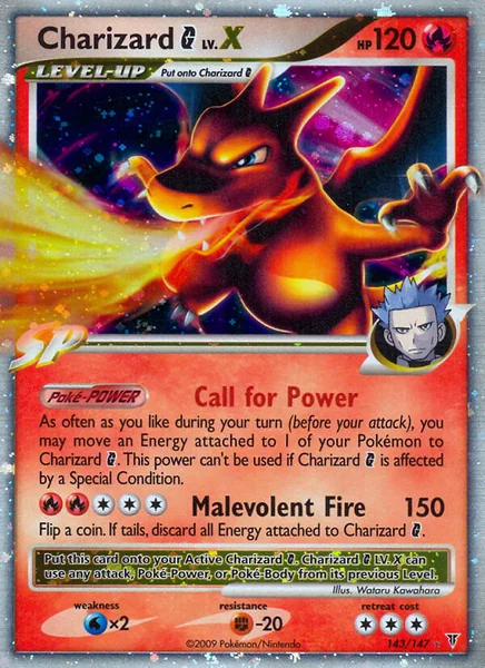 Charizard G LV. X card image