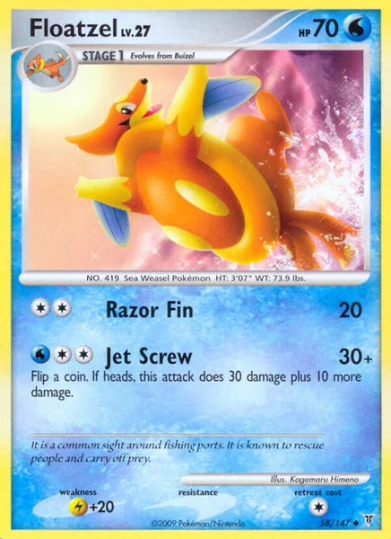 Floatzel card image