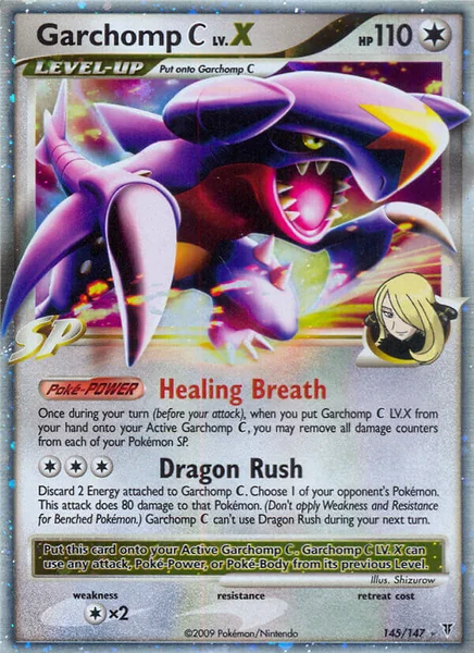Garchomp C LV. X card image