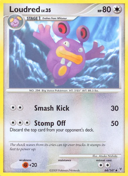 Loudred card image