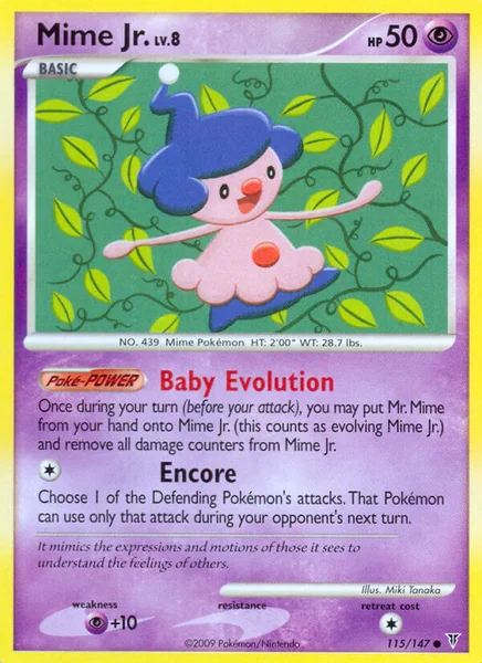Mime Jr. card image