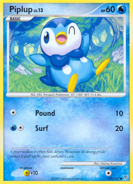 Piplup card image