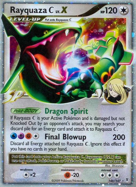 Rayquaza C LV. X card image