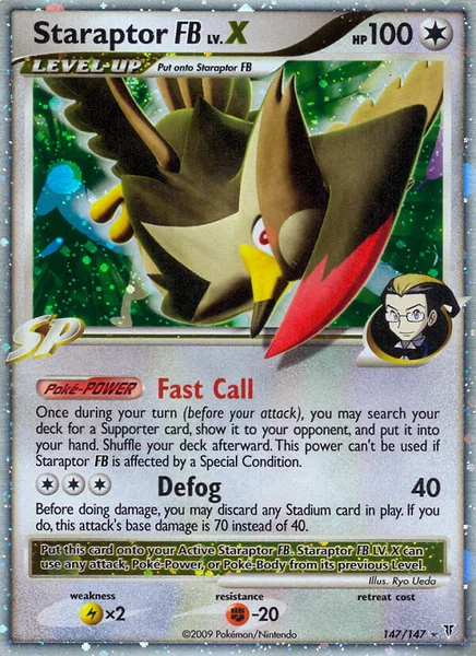 Staraptor FB LV. X card image