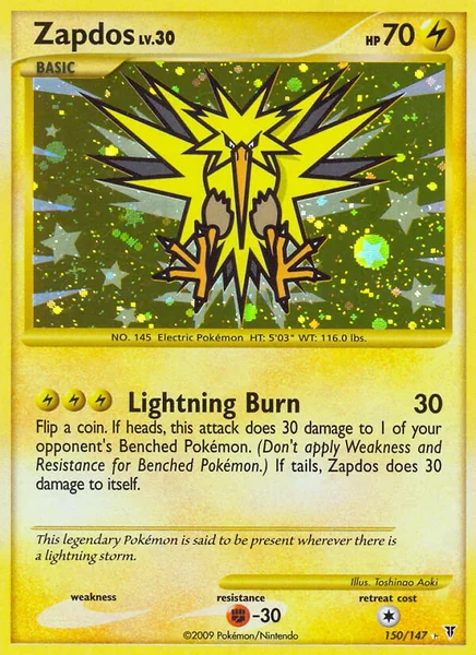 Zapdos card image