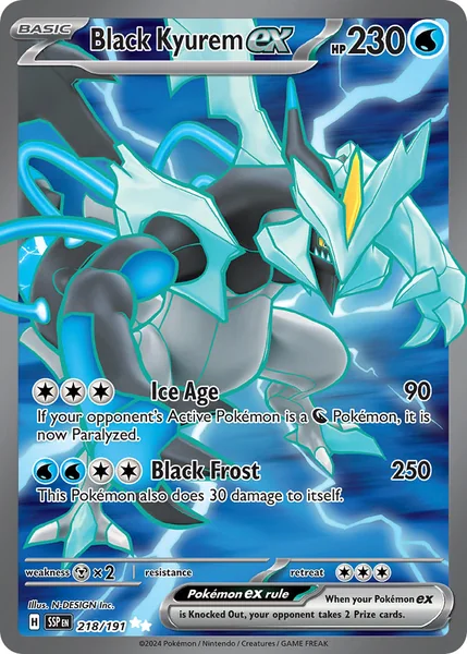 Black Kyurem ex card image