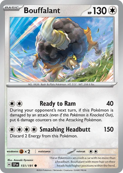 Bouffalant card image