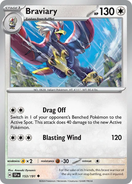 Braviary card image