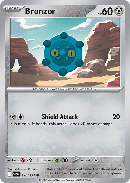 Bronzor card image