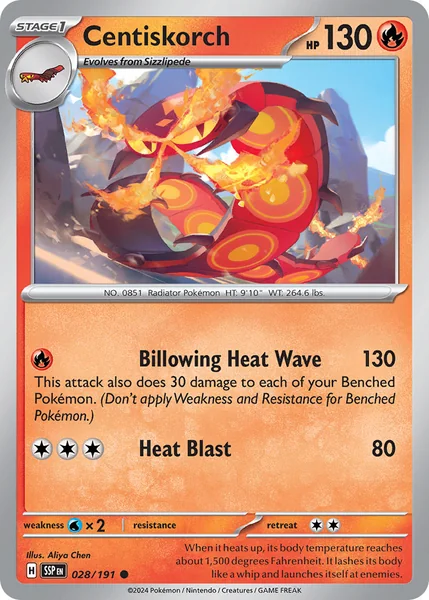 Centiskorch card image