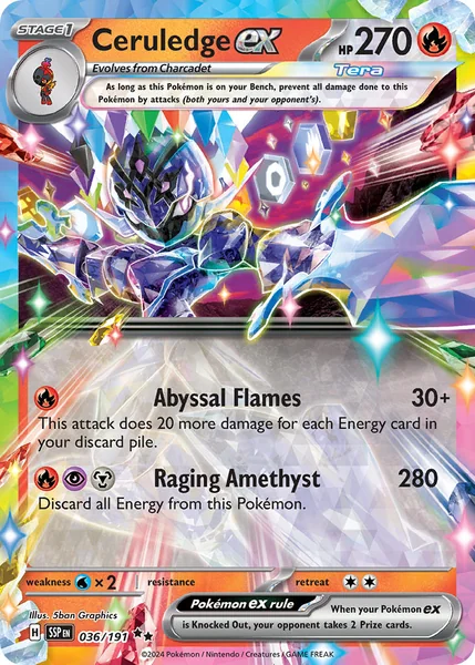 Ceruledge ex card image