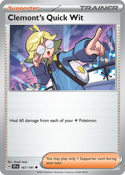 Clemont's Quick Wit card image