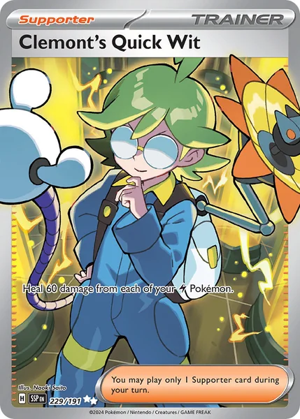 Clemont's Quick Wit card image