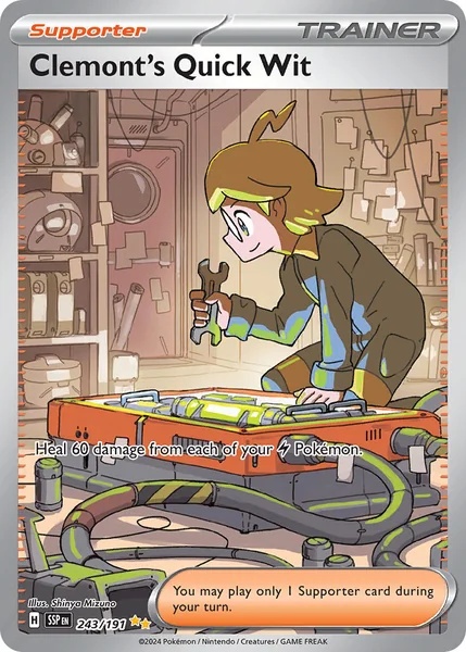 Clemont's Quick Wit card image