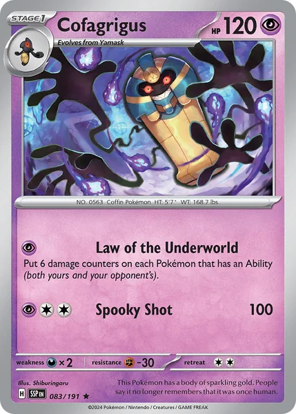 Cofagrigus card image