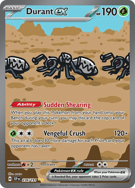 Durant ex card image