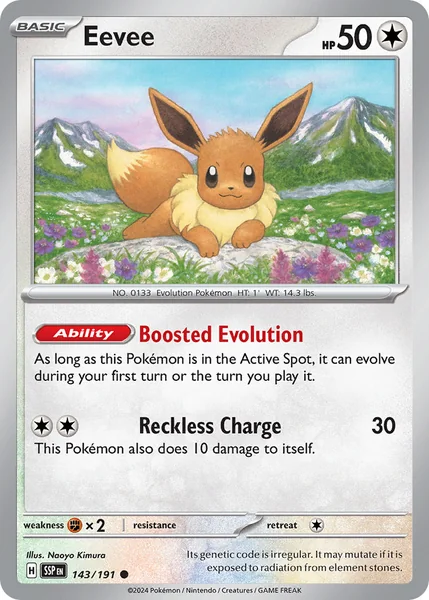 Eevee card image