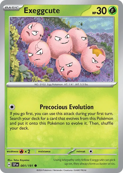 Exeggcute card image