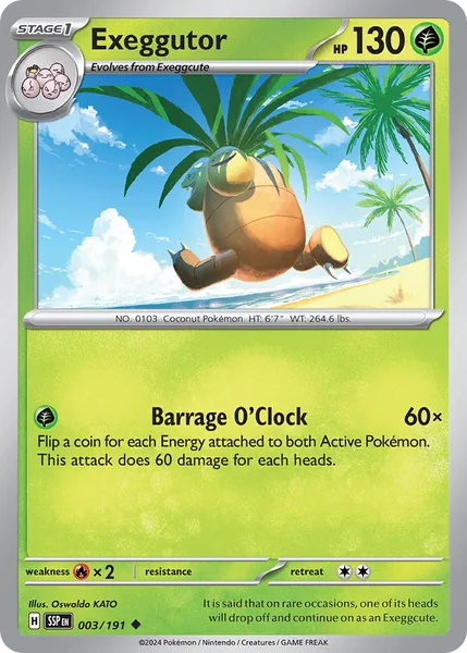 Exeggutor card image