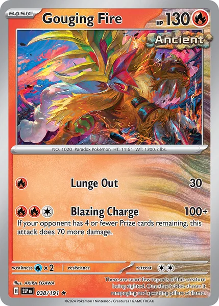 Gouging Fire card image