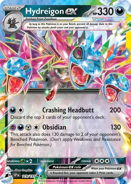 Hydreigon ex card image