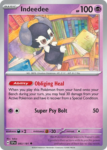 Indeedee card image