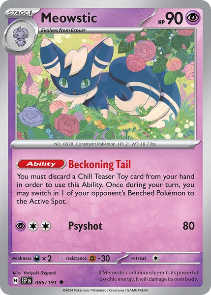 Meowstic card image