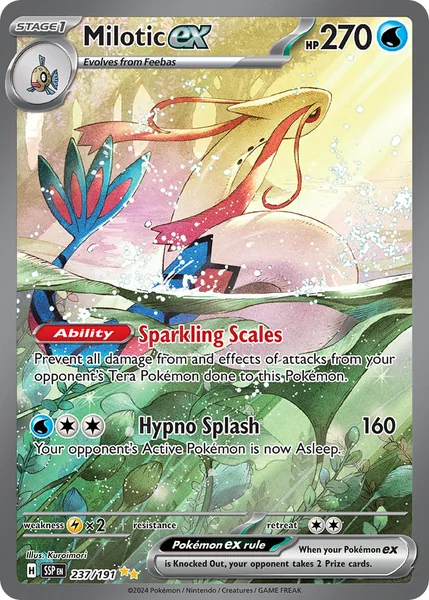 Milotic ex card image