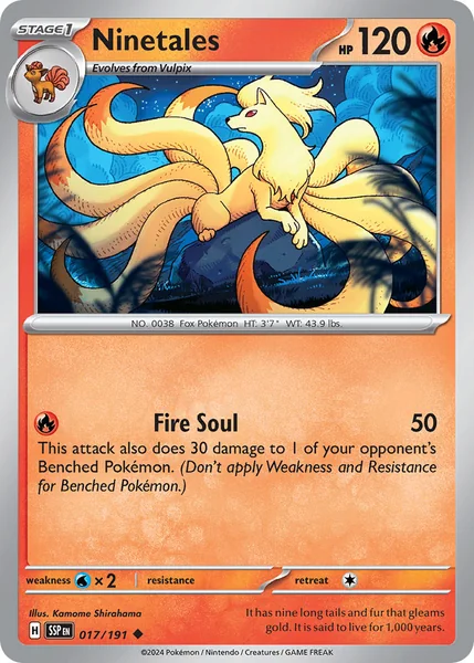 Ninetales card image
