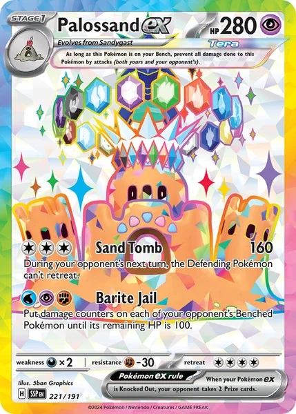 Palossand ex card image