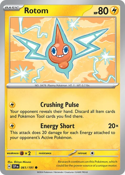 Rotom card image