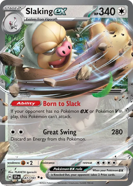 Slaking ex card image