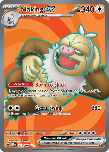 Slaking ex card image