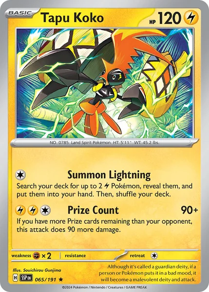 Tapu Koko card image
