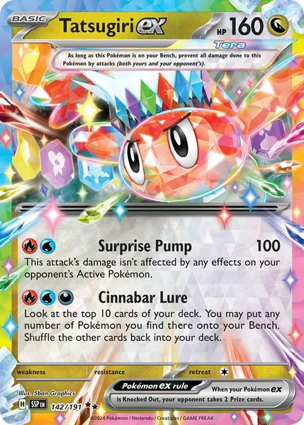 Tatsugiri ex card image