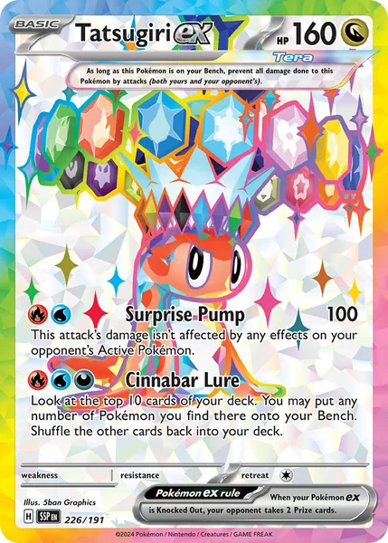 Tatsugiri ex card image