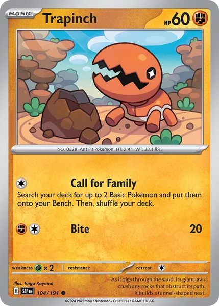 Trapinch card image