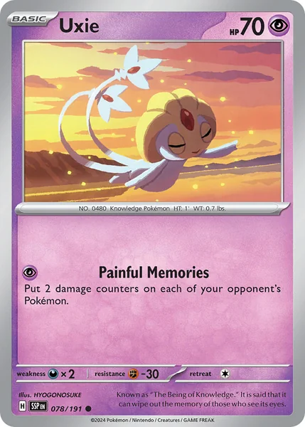 Uxie card image